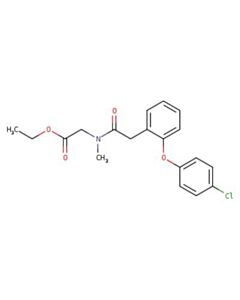 Astatech ETHYL N-(2-(2-(4-CHLOROPHENOXY)PHENYL)ACETYL)-N-METHYLGLYCINATE; 5G; Purity 97%; MDL-MFCD16038961